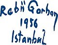Rebii Gorbon portresi