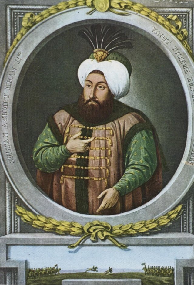 II. Ahmed portresi