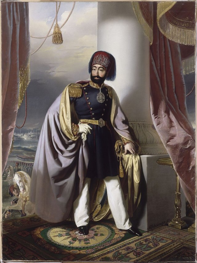 II. Mahmud portresi