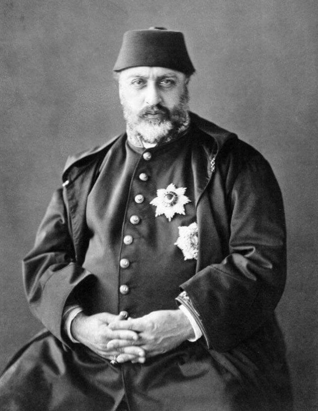 Abdülaziz portresi