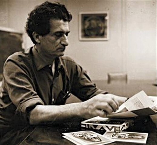 Bedri Rahmi Eyüboğlu portresi