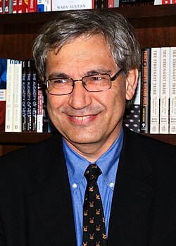 Orhan Pamuk portresi
