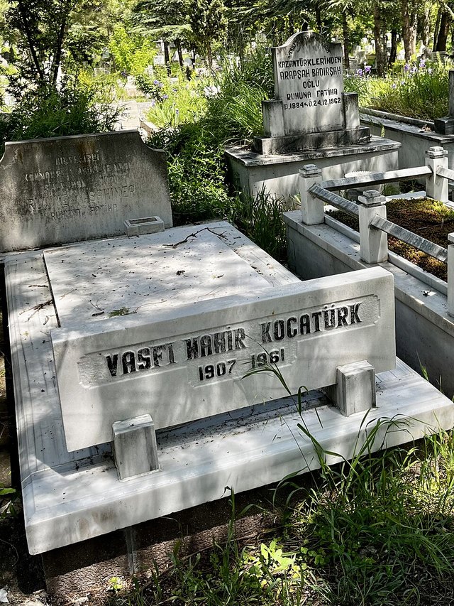 Vasfi Mahir Kocatürk portresi